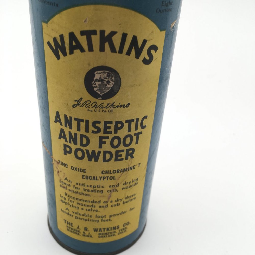 Vintage Watkins Antiseptic and Foot Powder